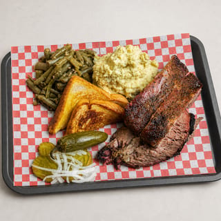 2 Meat Plate w/ 2 Sides