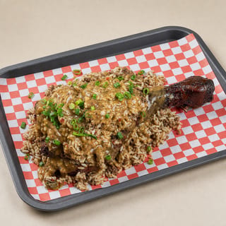 Filthy Rice Turkey Leg