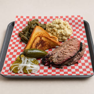 1 Meat Plate W/ 2 Sides